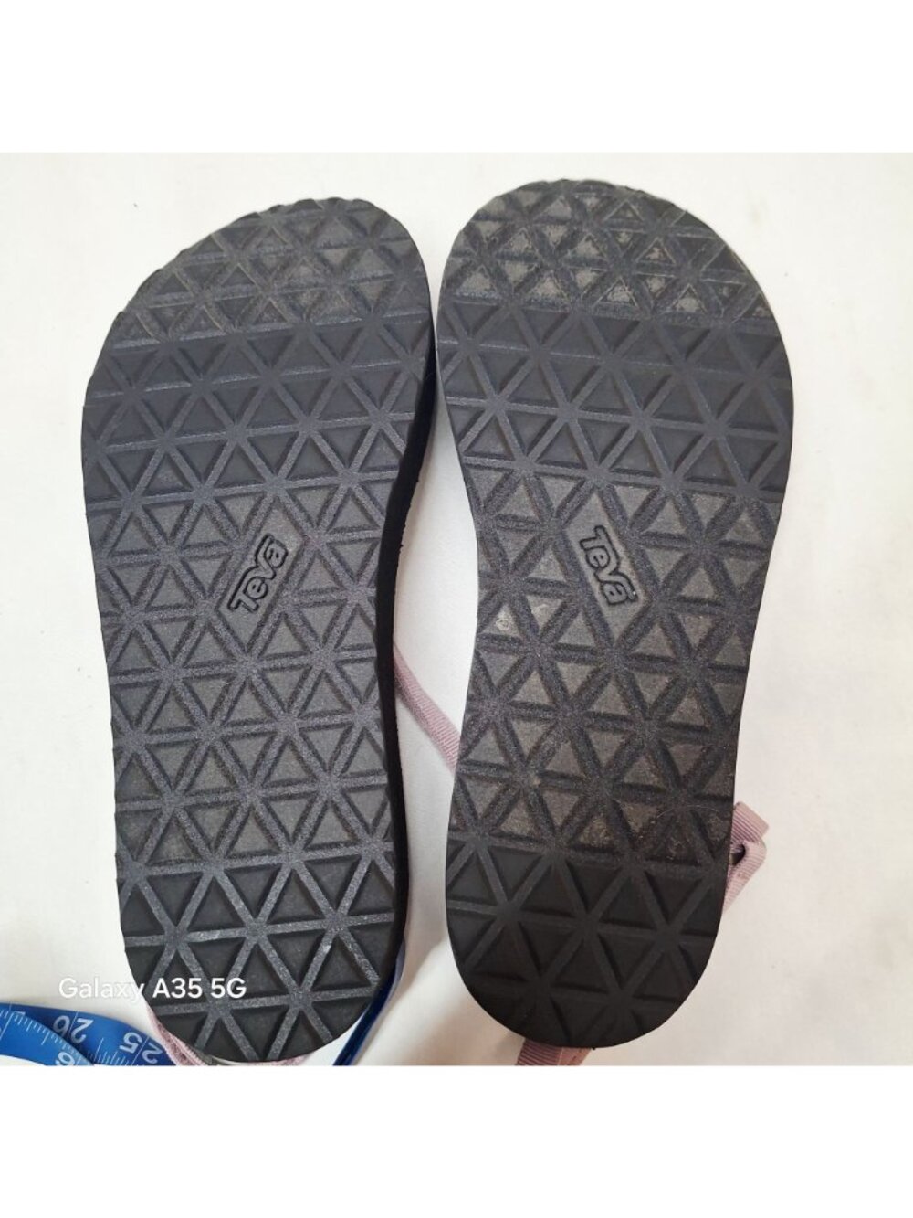 Teva Womens Black & Pink Platform Sandals Size 10 Adjustable Straps Recycled Mat - Picture 3 of 6